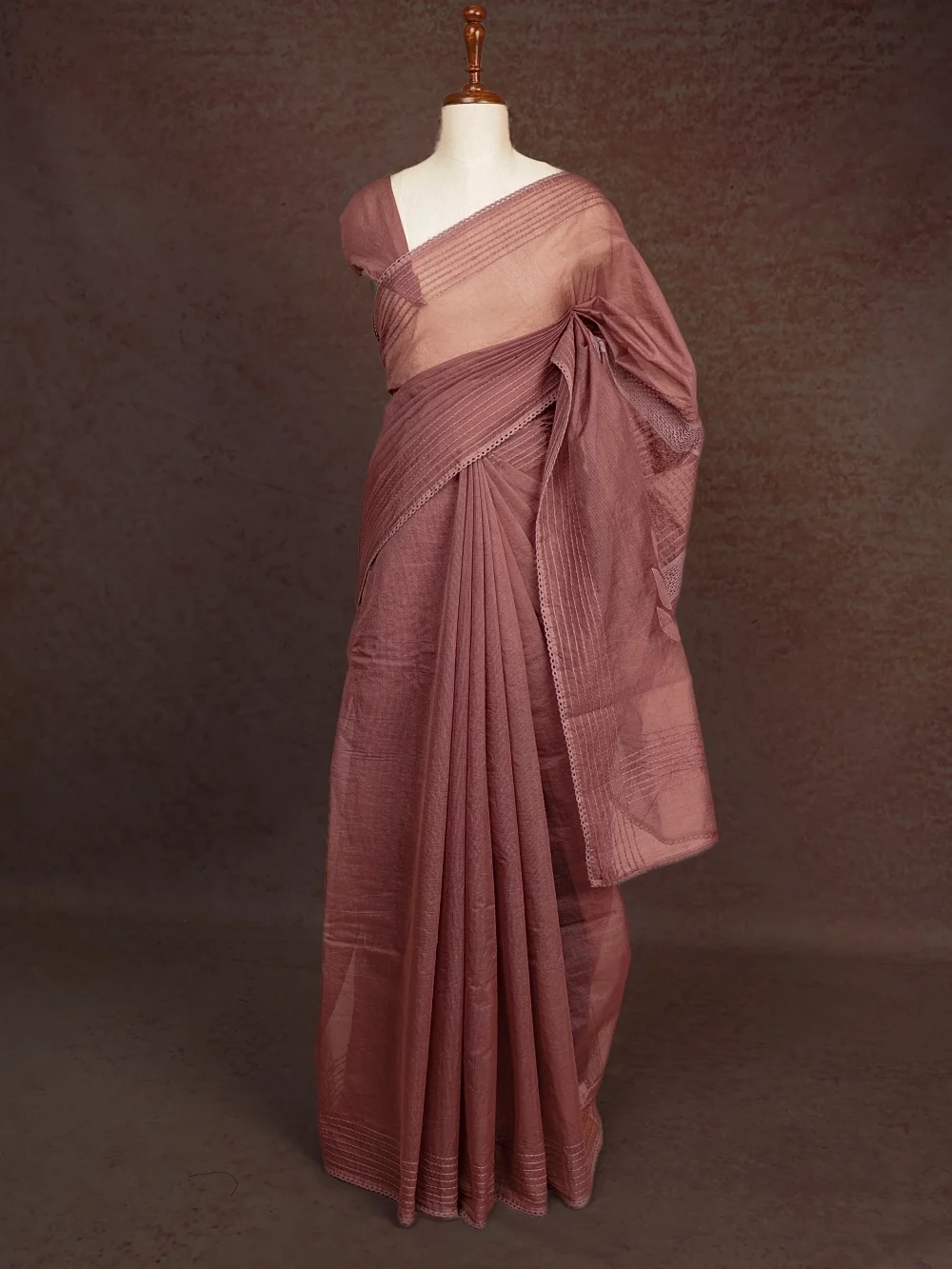 Light Brown Kota Saree
