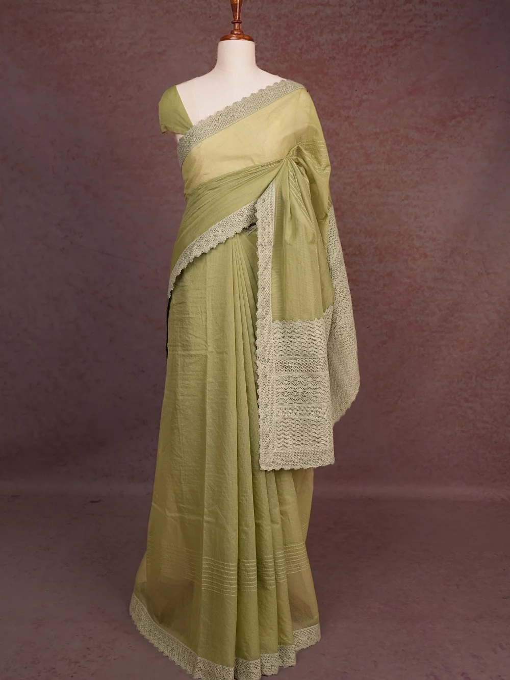 Light Green Kota Saree