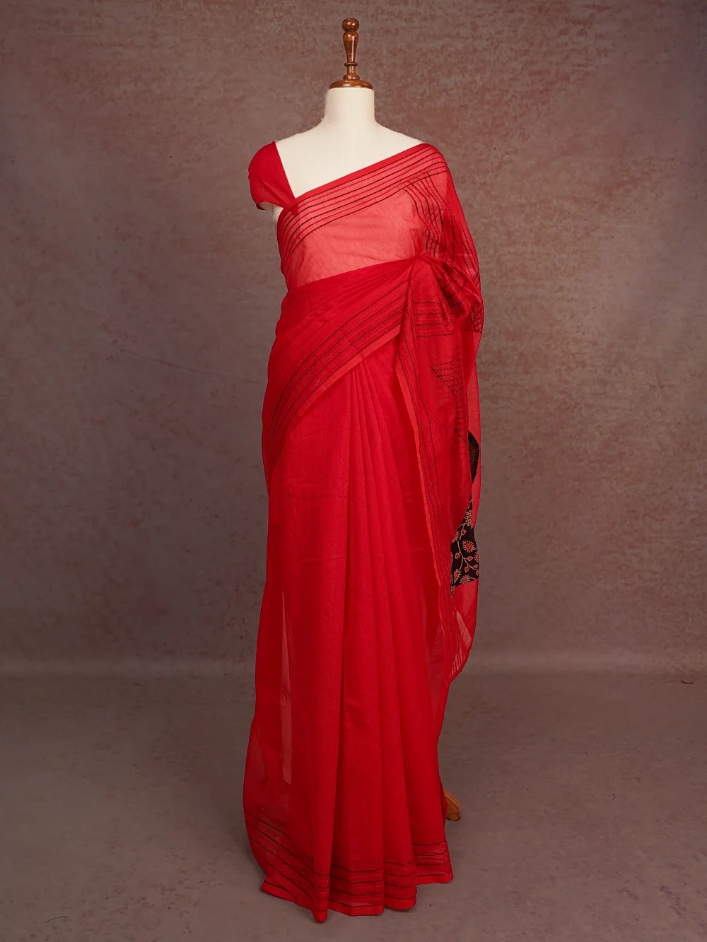 Red Kota Saree