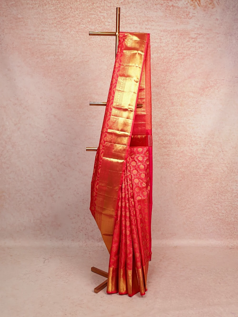 Red Kancheepuram Silk Saree