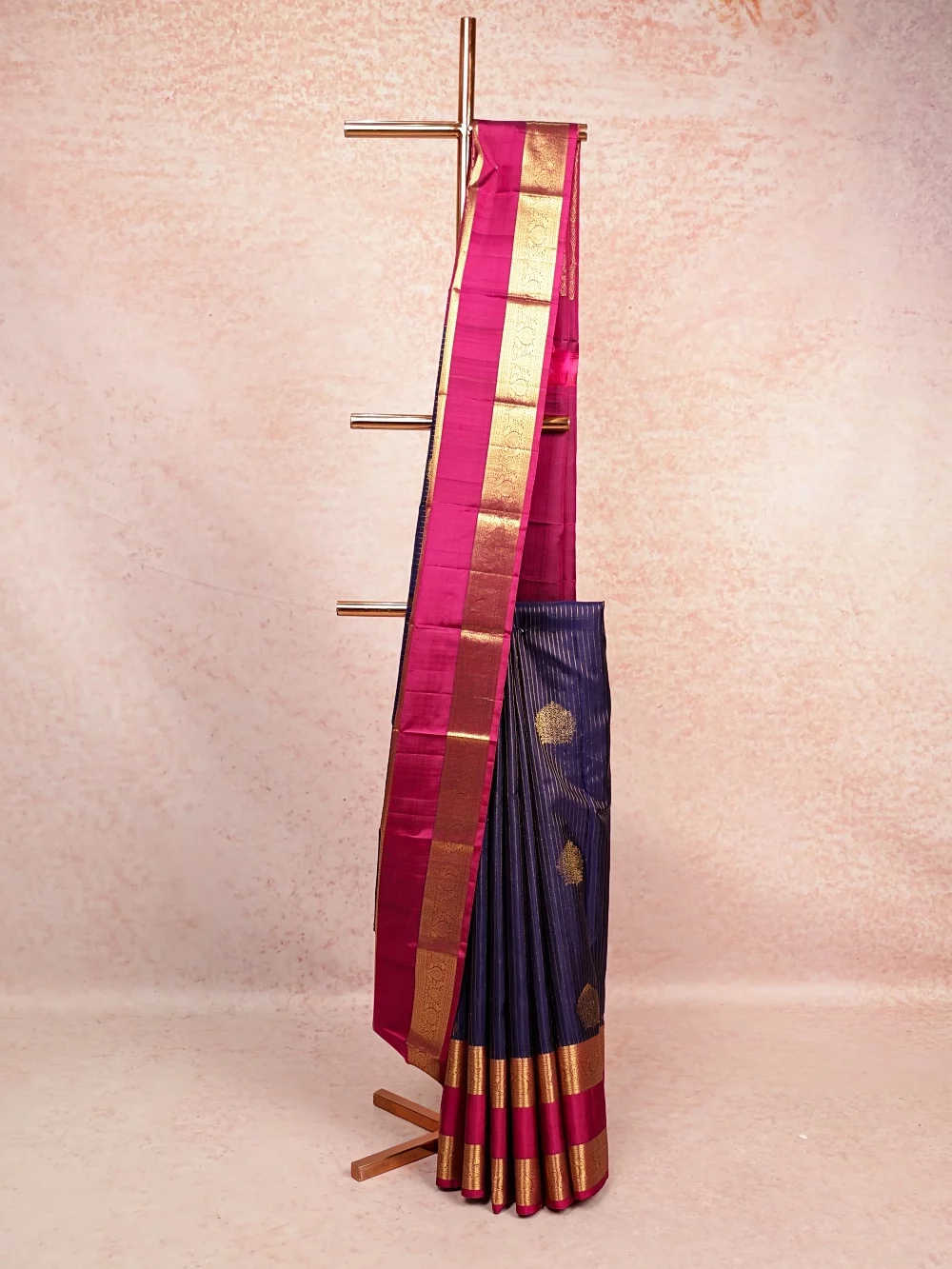 Blue Kancheepuram Silk Saree