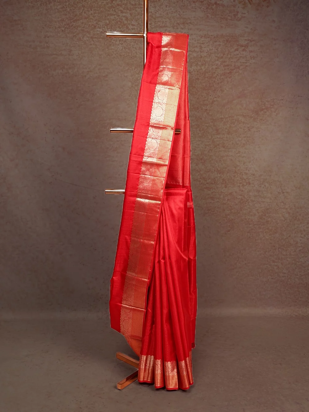 Red Kancheepuram Silk Saree