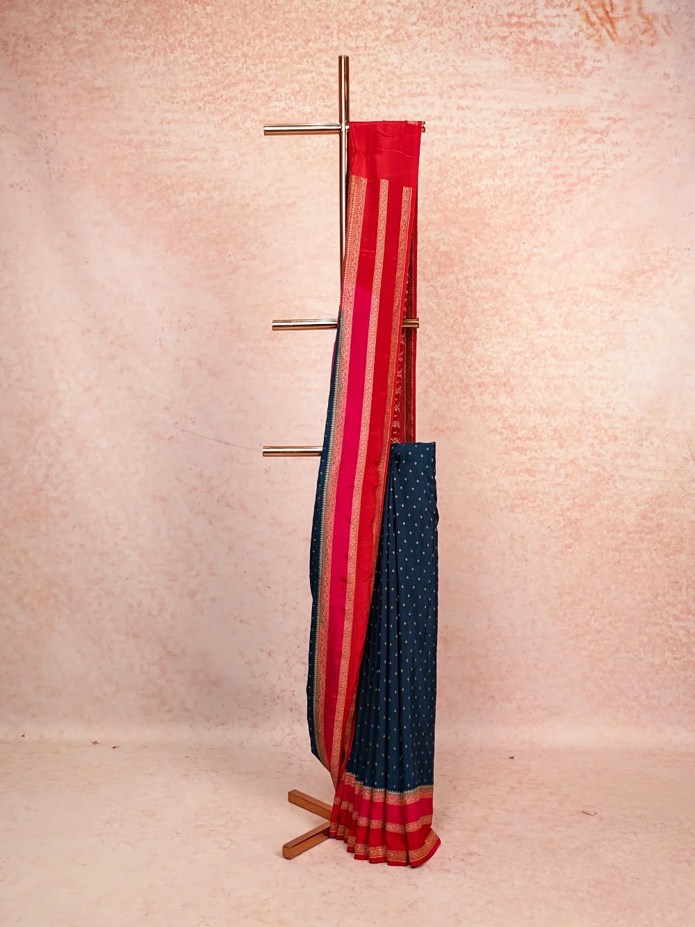 Blue Banarasi Silk Saree