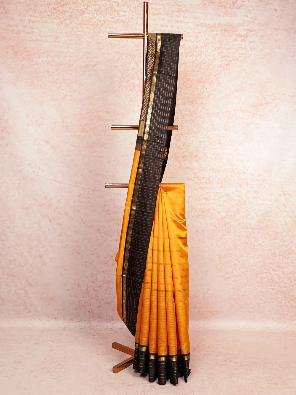 Yellow Soft Silk Saree