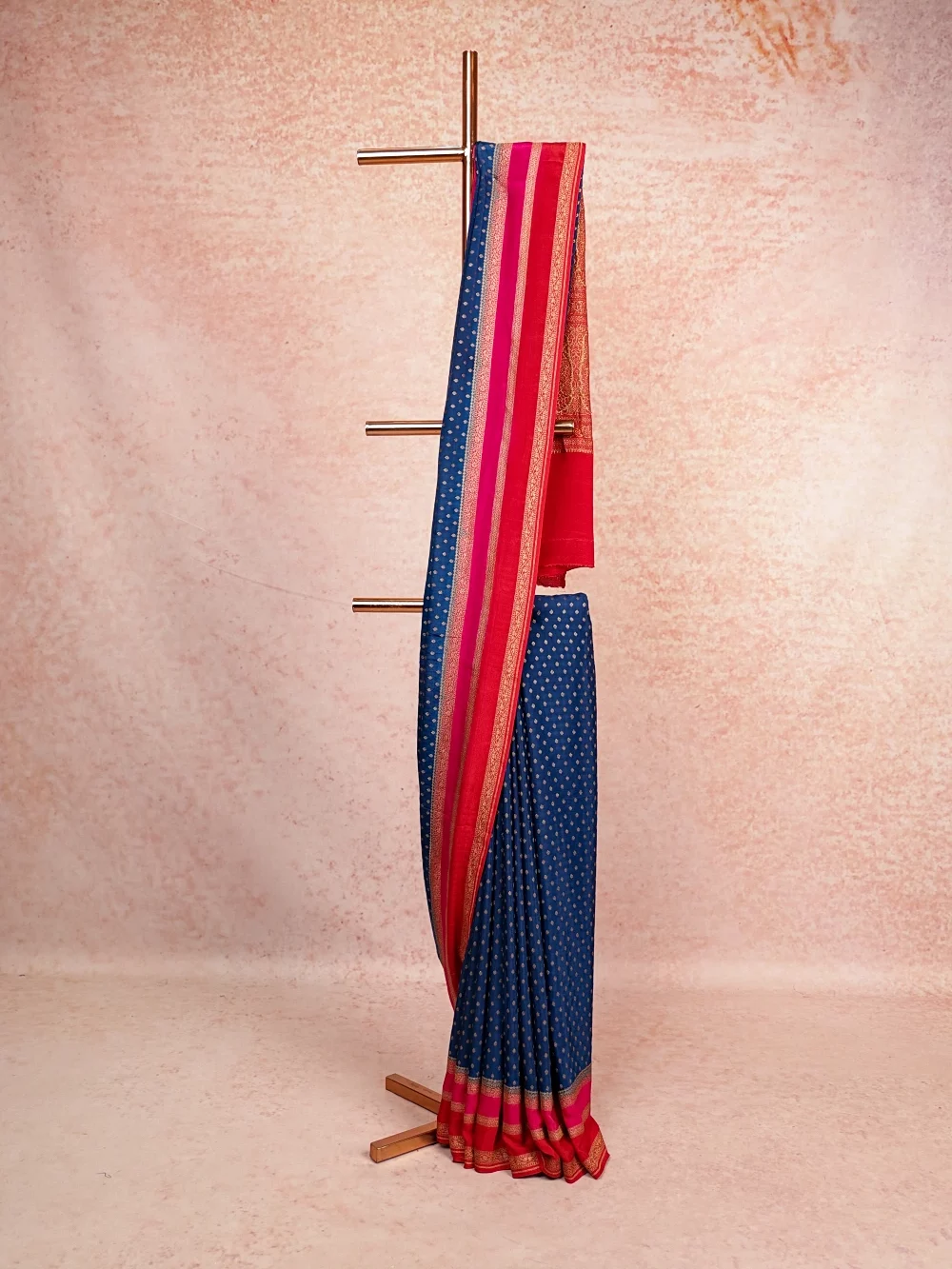 Blue Banarasi Saree