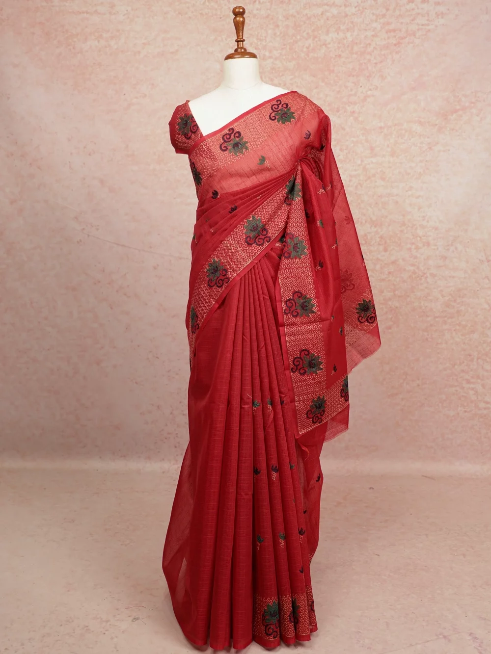 Red Kota Saree