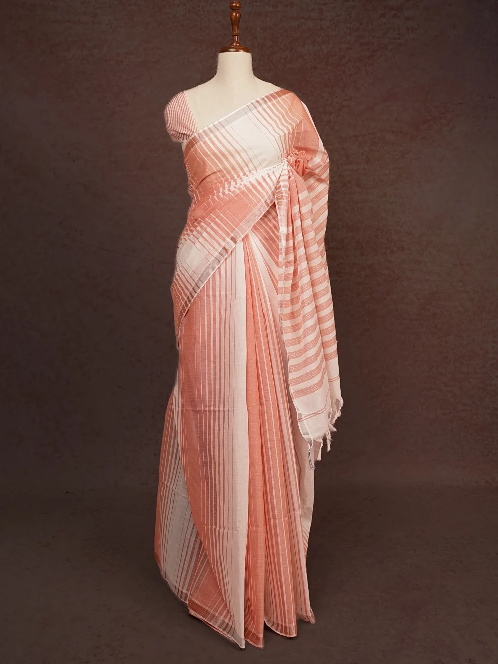 White Cotton Saree