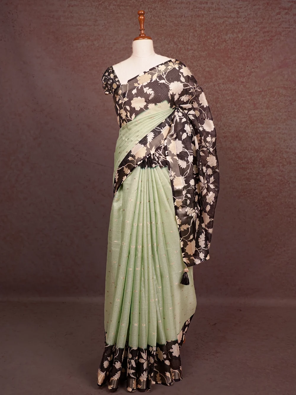 Light Green Kota Saree