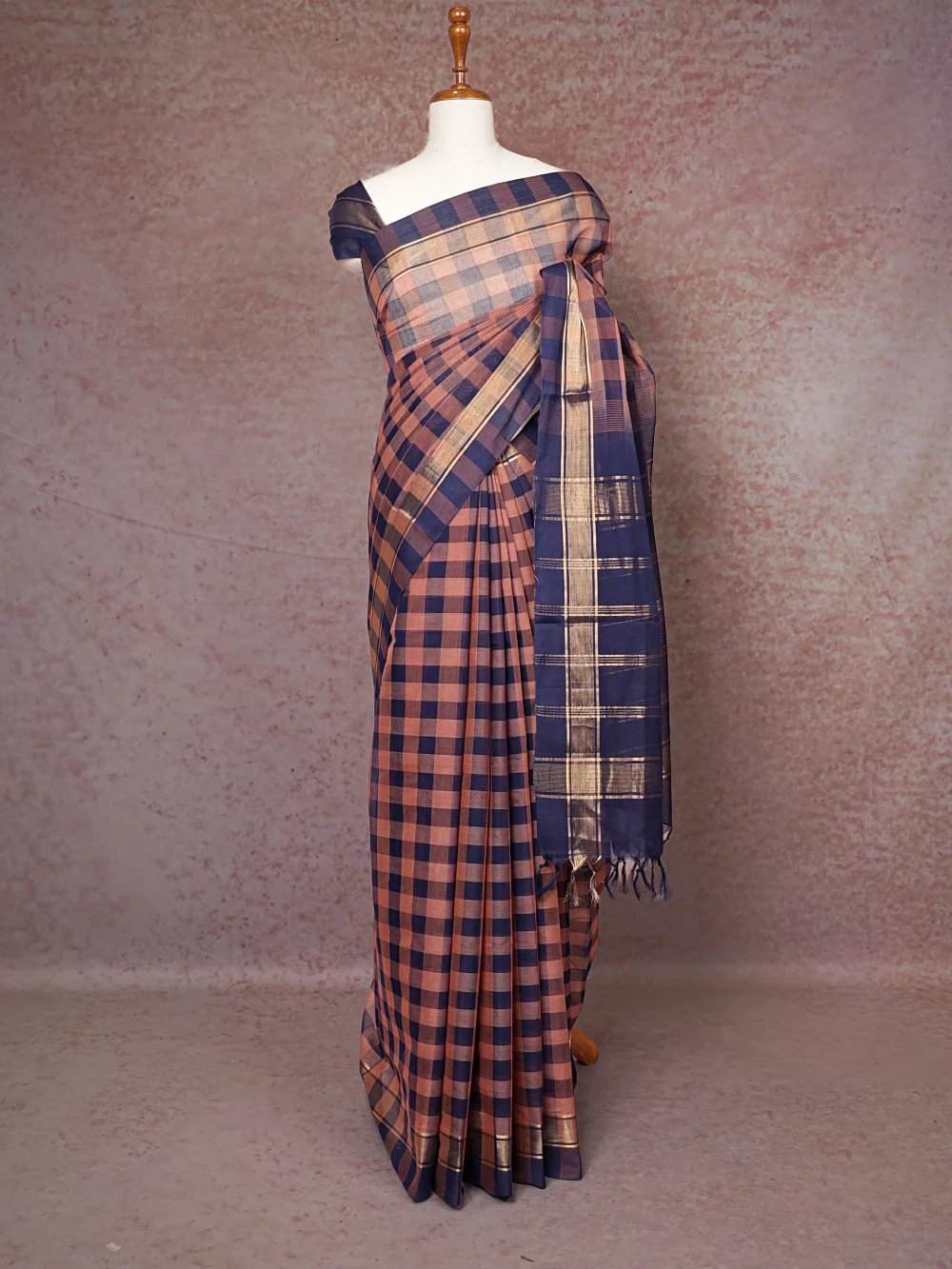 Multi Color Cotton Saree